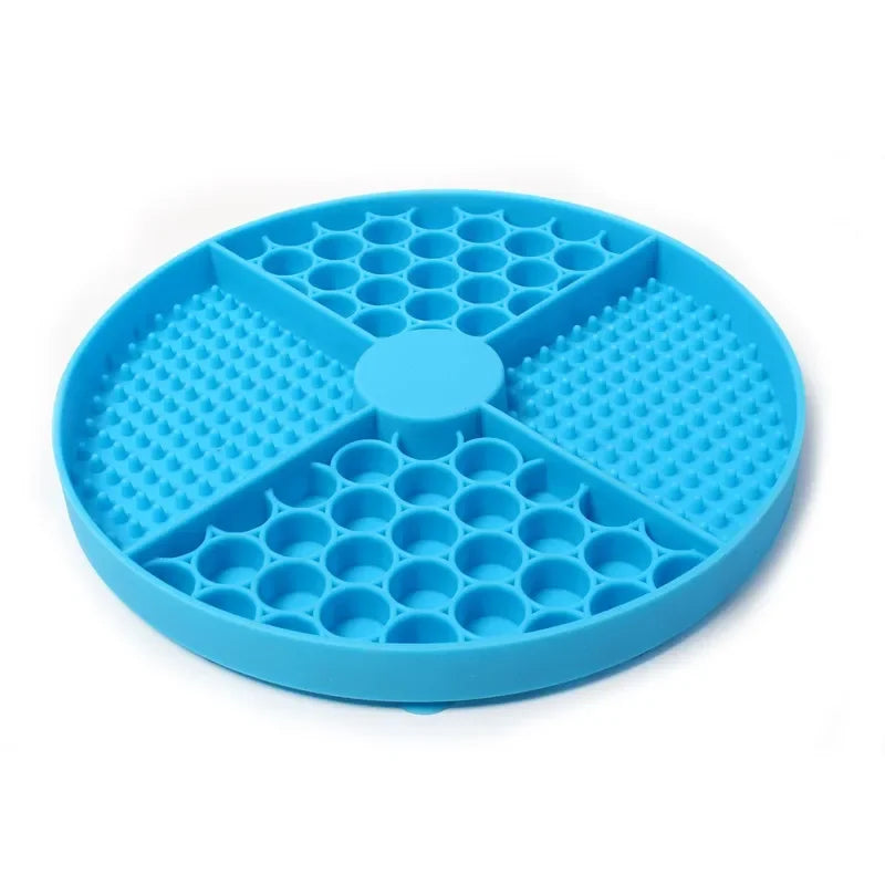 Silicone Licking Mat Cat Slow Feeder With Suction Cup Slow Feeding Pad Dog Licking Pad Anxiety-relieving Utensils-7