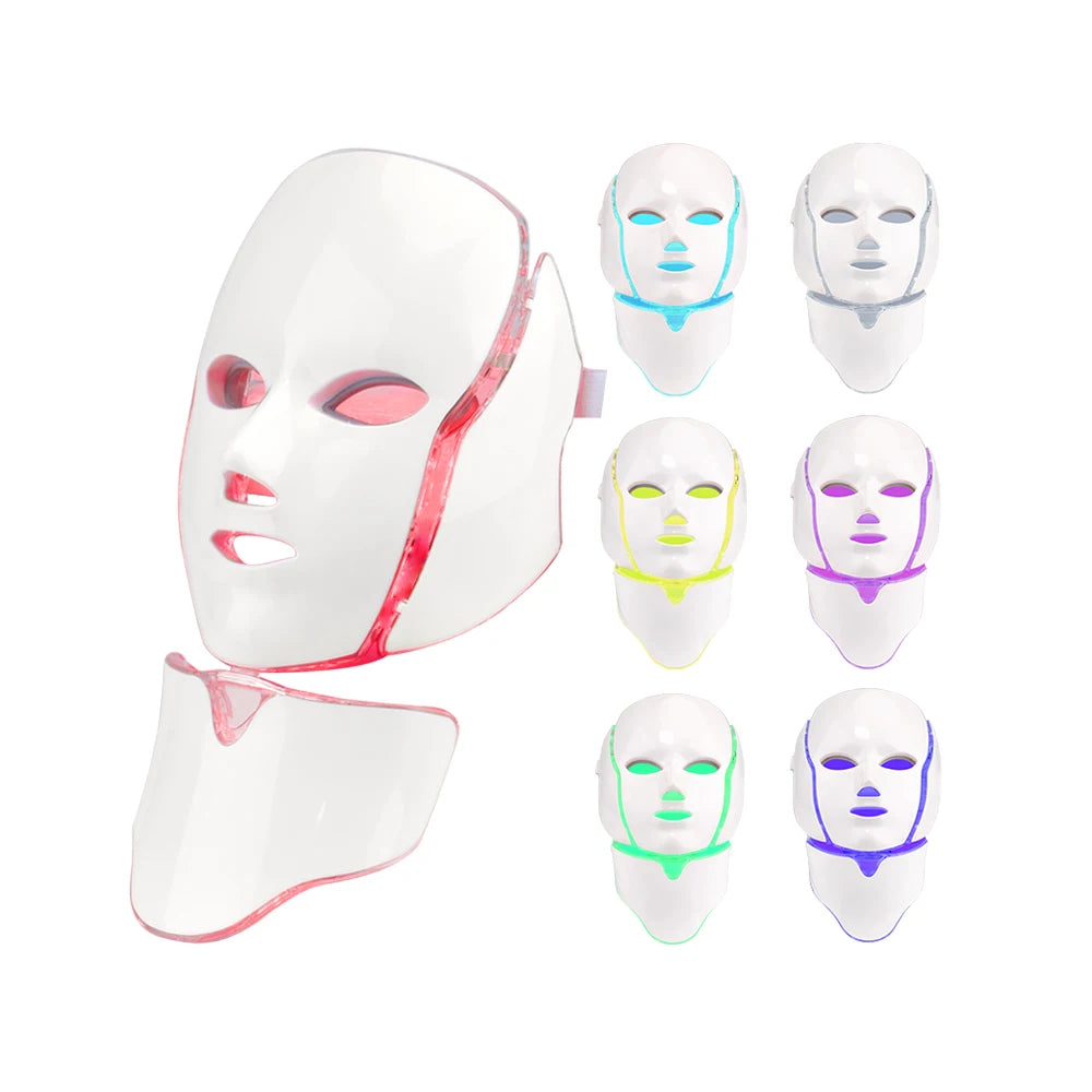 7 Colors Led Facial Mask Beauty Host Facial Mask Skin Anti Aging Skin Tightening Instrument-1