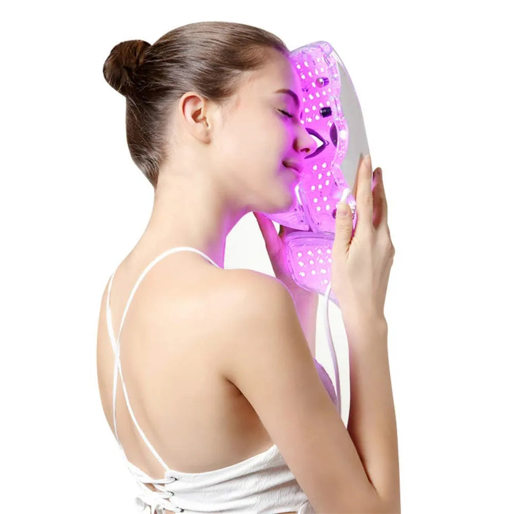 7 Colors Led Facial Mask Beauty Host Facial Mask Skin Anti Aging Skin Tightening Instrument-5