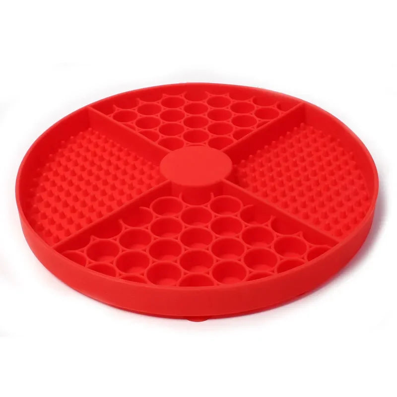 Silicone Licking Mat Cat Slow Feeder With Suction Cup Slow Feeding Pad Dog Licking Pad Anxiety-relieving Utensils-8