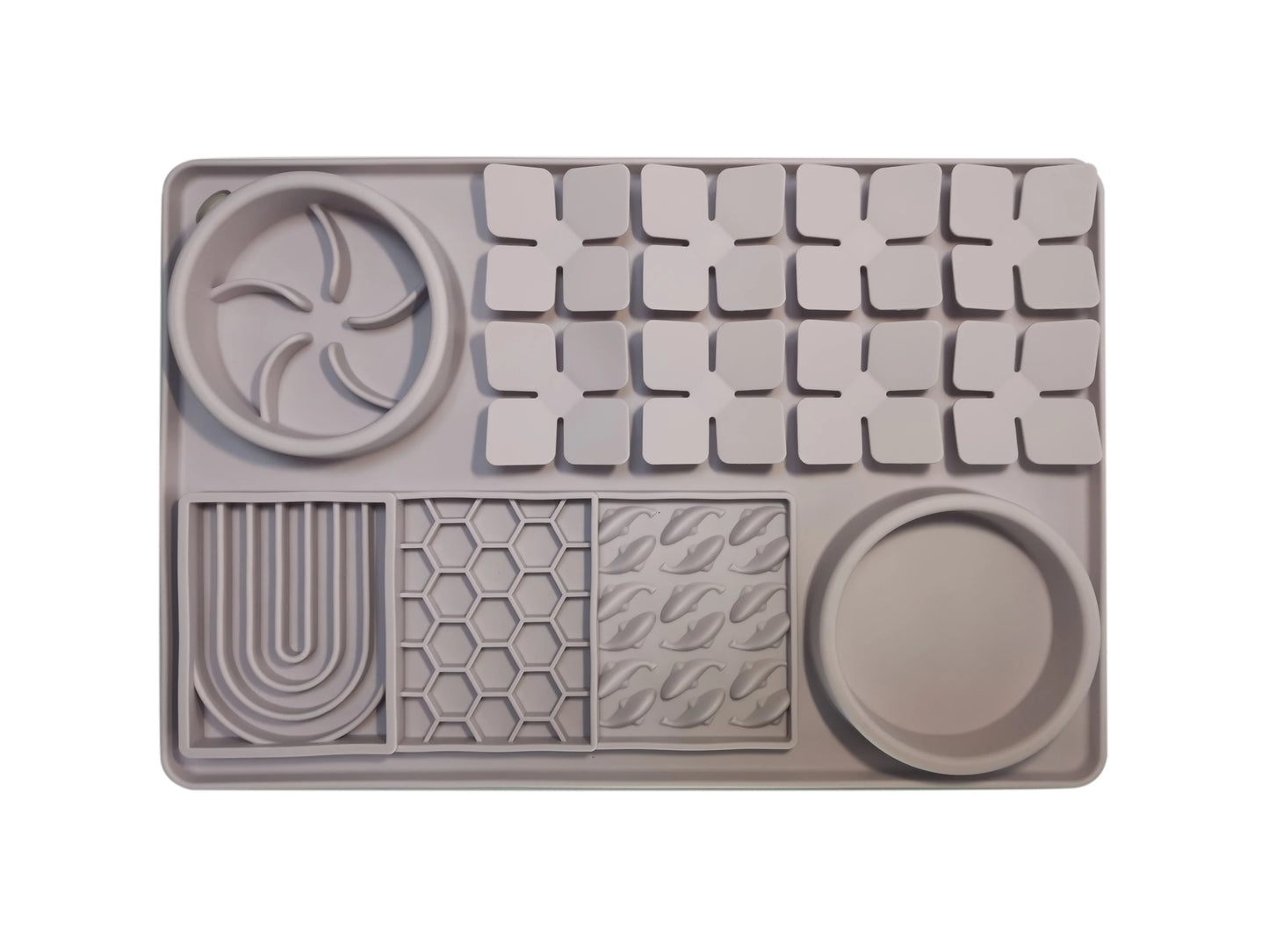 ZMaker All-in-one Dog Lick Pad Slow Feeder Dog Bowl with Suction Cups Silicone Licking Mat for Slow Eating-13