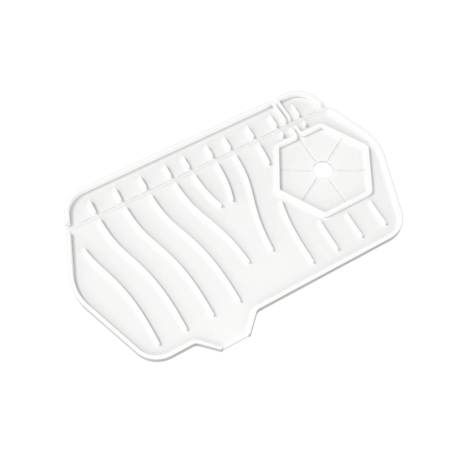 Hot Sales Silicone Faucet Splash Mat Water Draining Pad Silicone Sink Splash Guard Mat for Kitchen-6