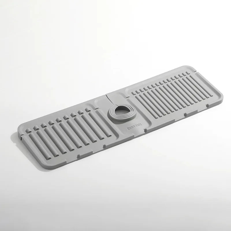 Factory Personalized Custom New Arrival Silicone Faucet Splash Drain Mat Silicone Kitchen Faucet Drain Mat-7