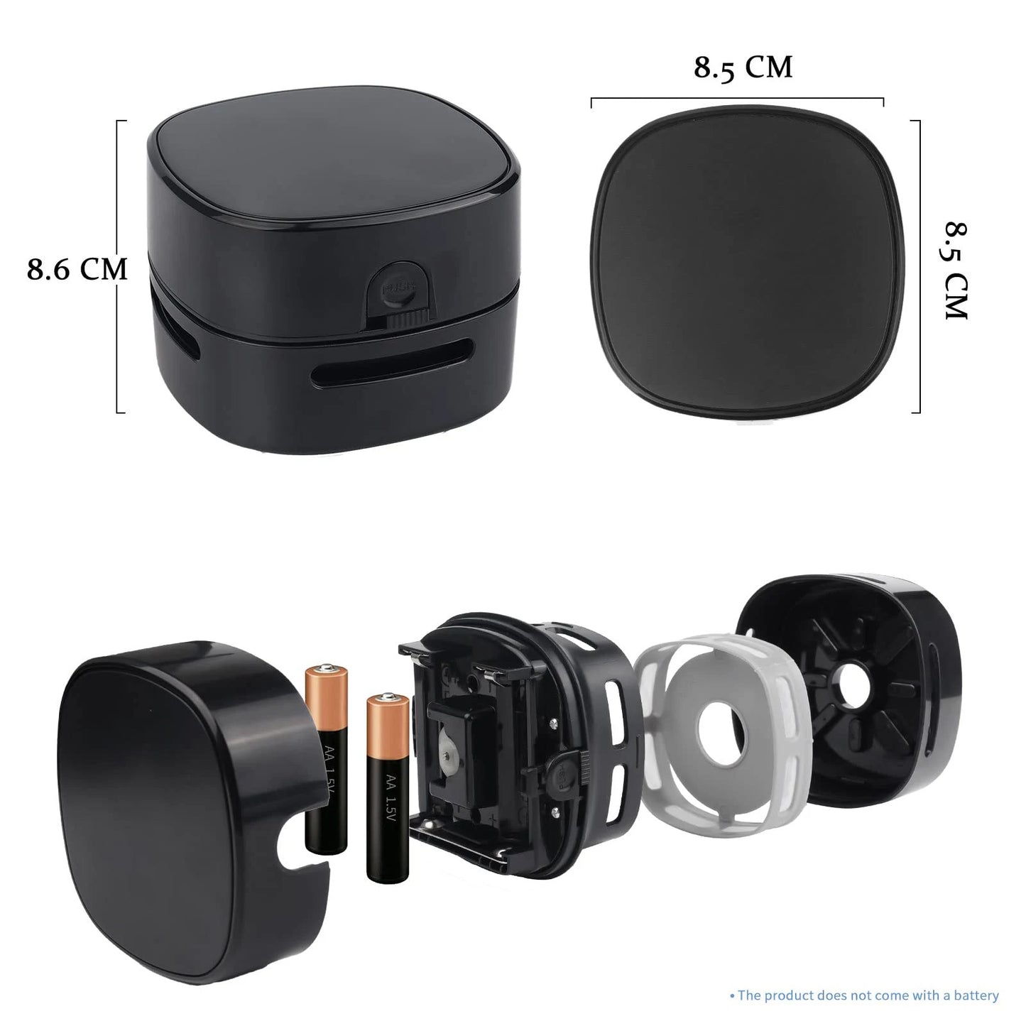 Mini Portable Vacuum Cleaner for Desktop & Countertops-5