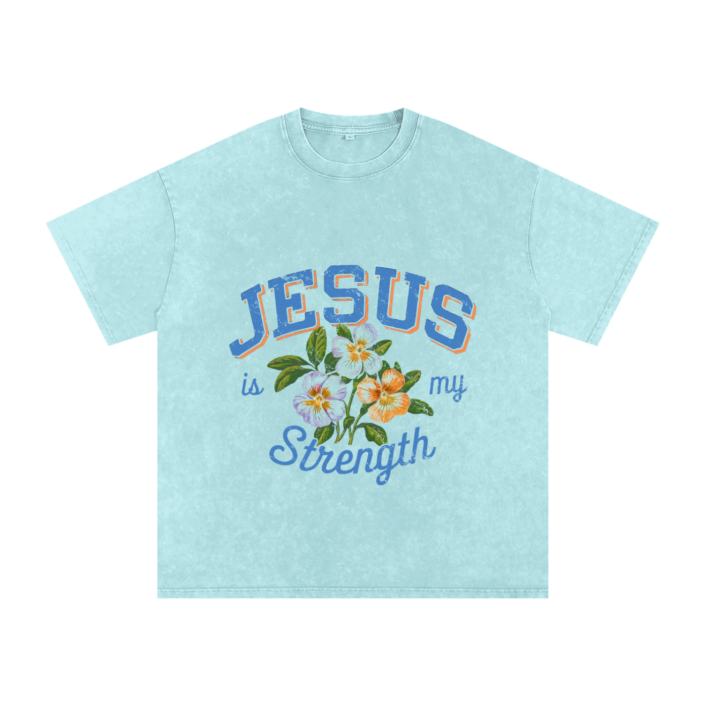 Jesus is My Strength T-shirt (Color)