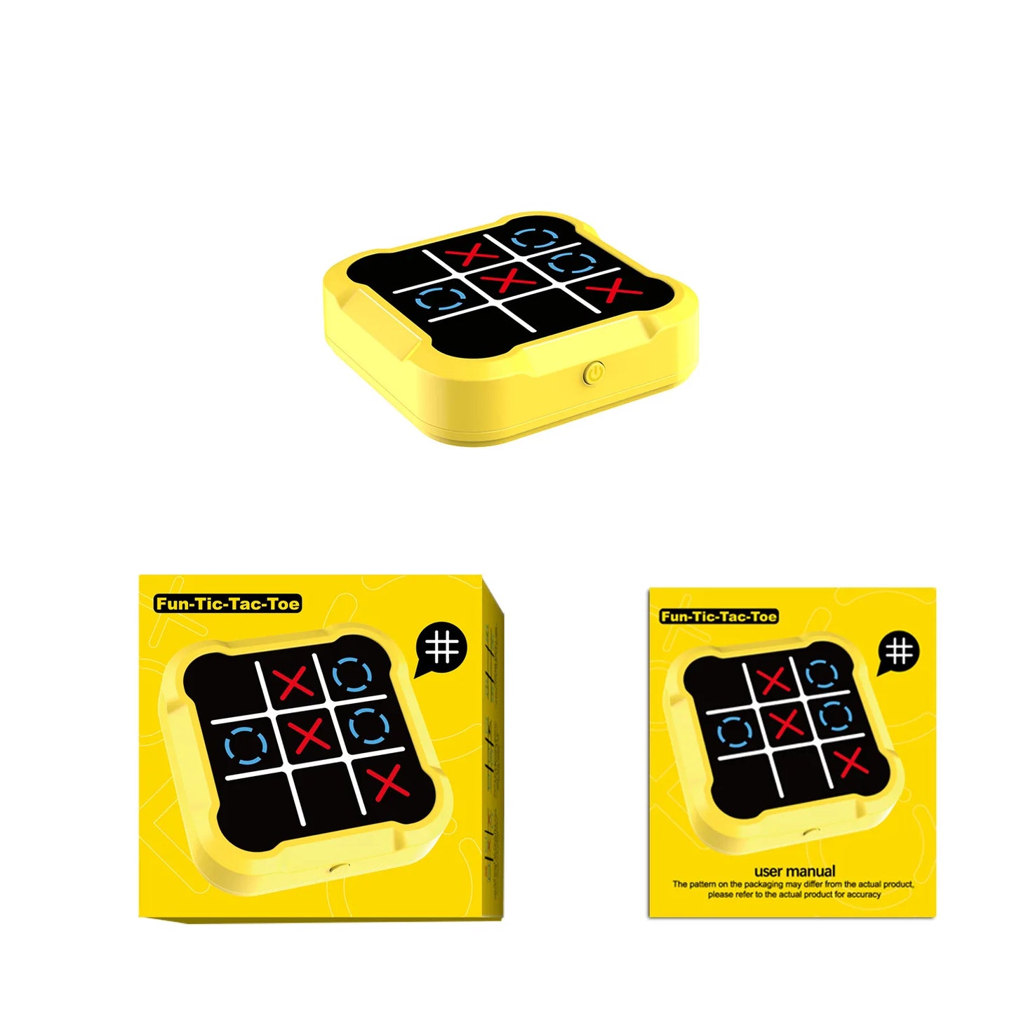  Electronic Tic-Tac-Toe Game Portable Family Fun -9