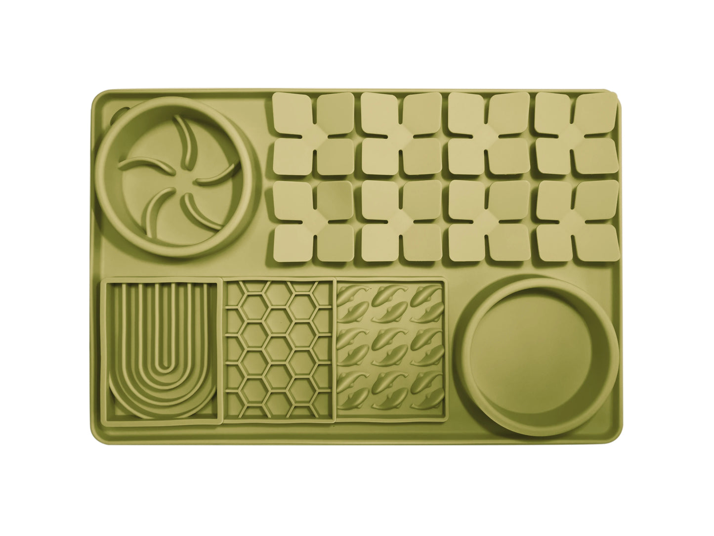 ZMaker All-in-one Dog Lick Pad Slow Feeder Dog Bowl with Suction Cups Silicone Licking Mat for Slow Eating-11