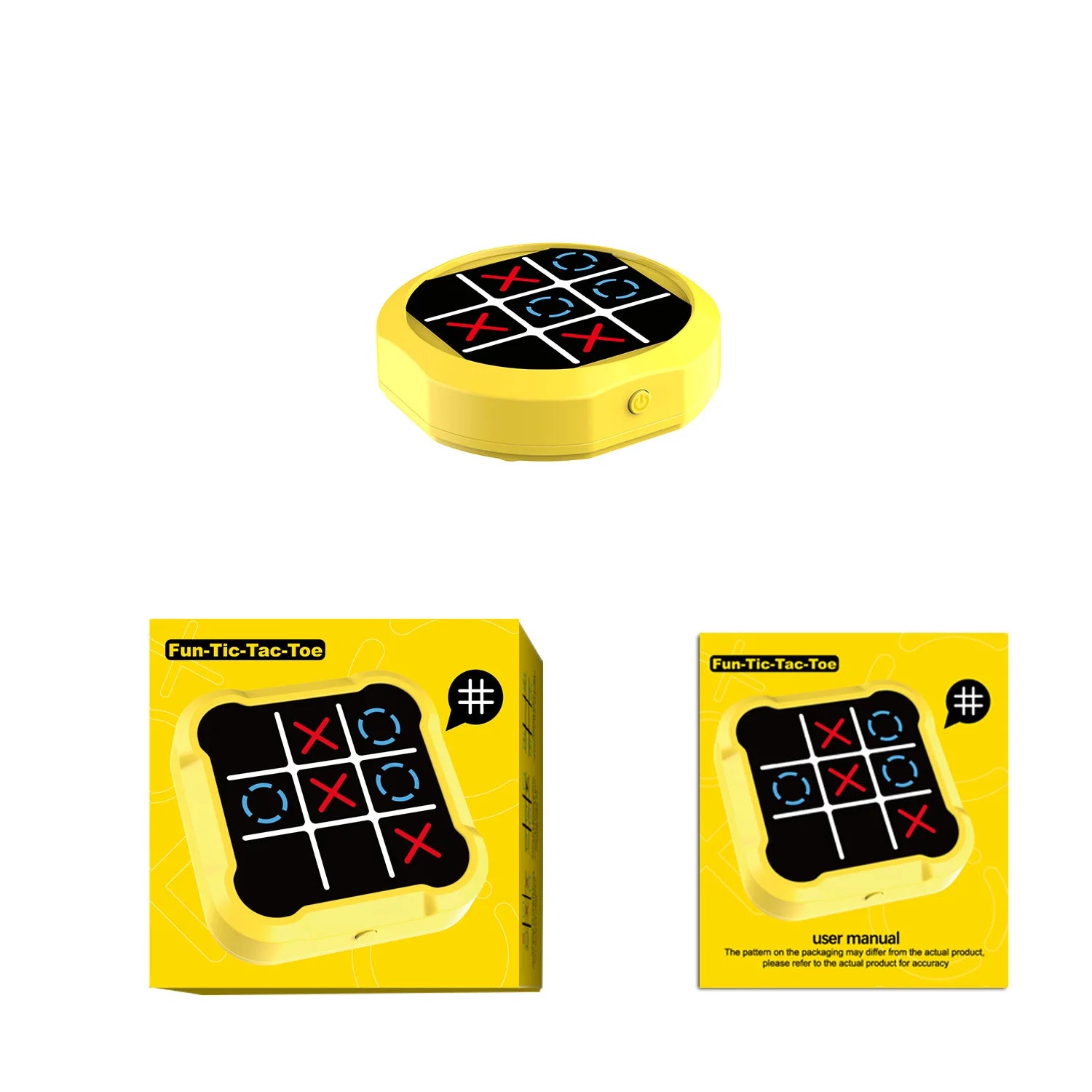  Electronic Tic-Tac-Toe Game Portable Family Fun -2