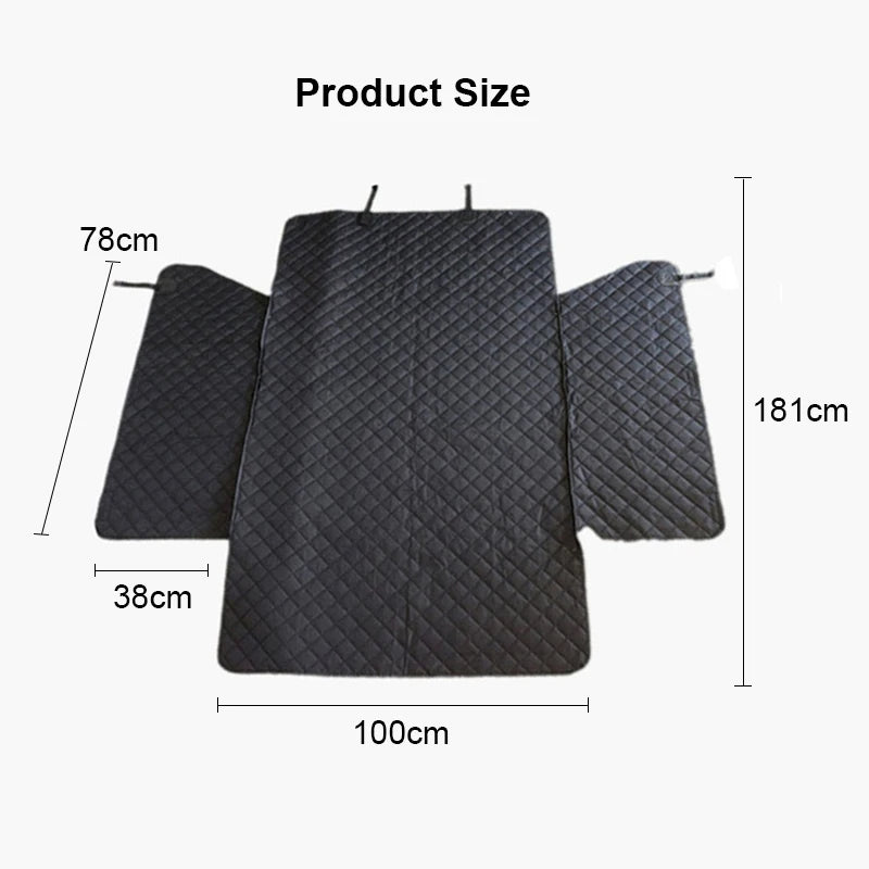 Waterproof Dog Car Seat Cover  -5