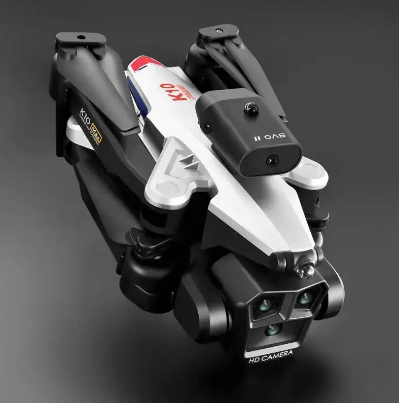 K10 Max Drone with Three 4K HD Camera Four Way Obstacle Avoidance Optical Flow Positioning RC Helicopter Dron Toys Children Gift-2