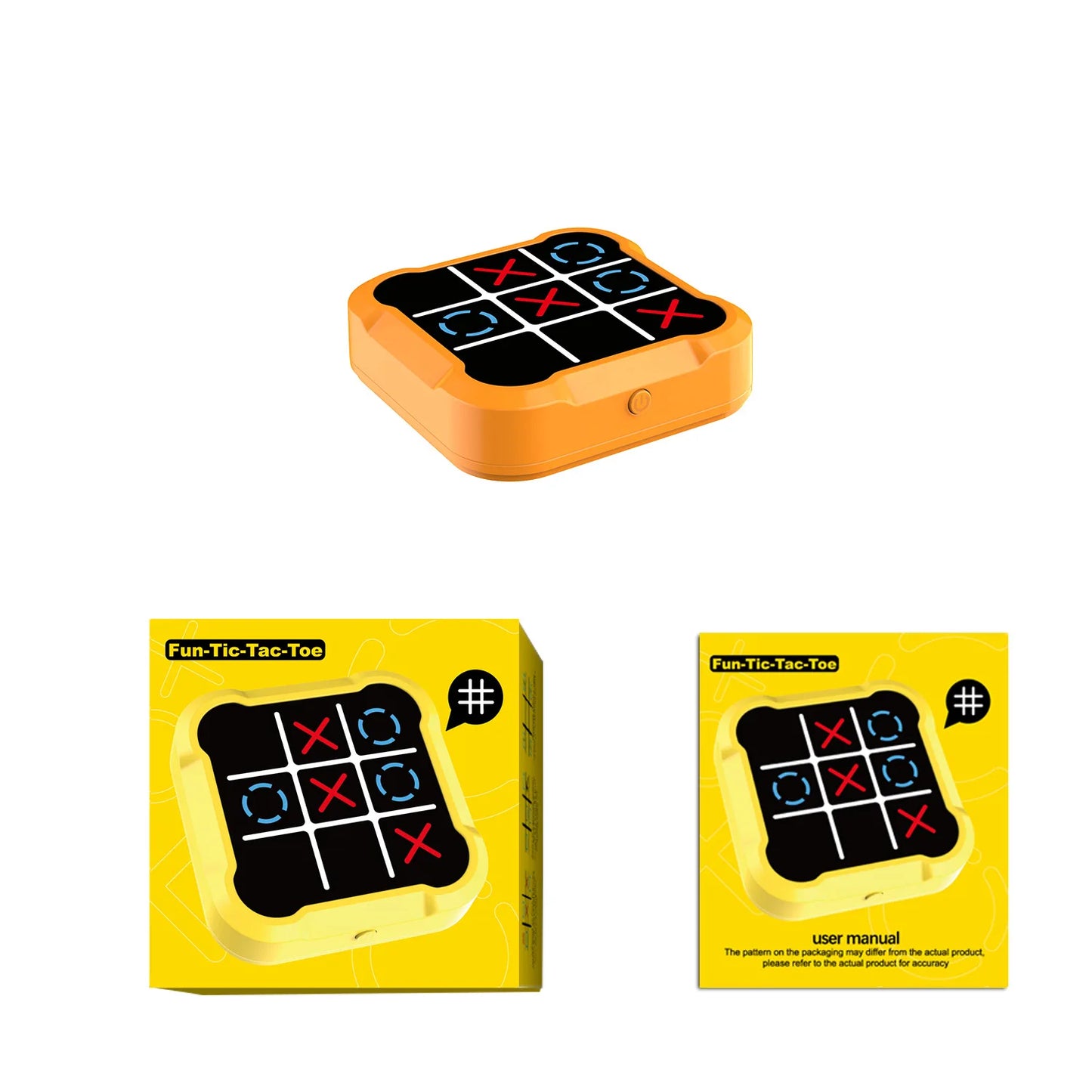  Electronic Tic-Tac-Toe Game Portable Family Fun -7