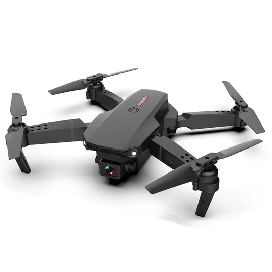 E88 Pro Drone with 4K Camera, WiFi FPV 1080P HD Dual Foldable RC Quadcopter Altitude Hold, Headless Mode, Visual Positioning, Auto Return Mobile App Control-1