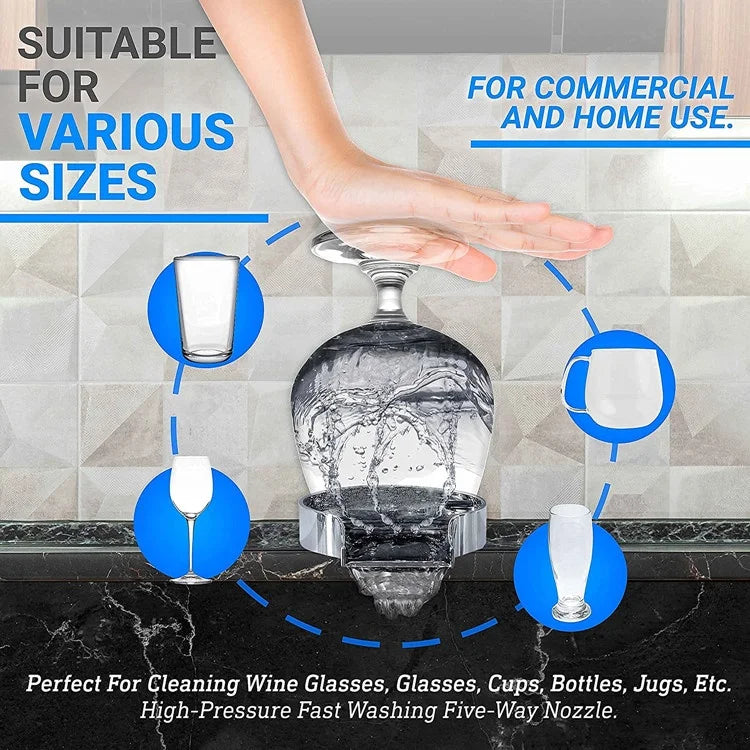 Kitchen Sink Glass Rinser (High Pressure)-3