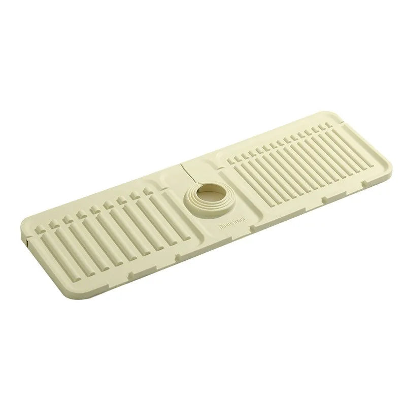 Factory Personalized Custom New Arrival Silicone Faucet Splash Drain Mat Silicone Kitchen Faucet Drain Mat-5