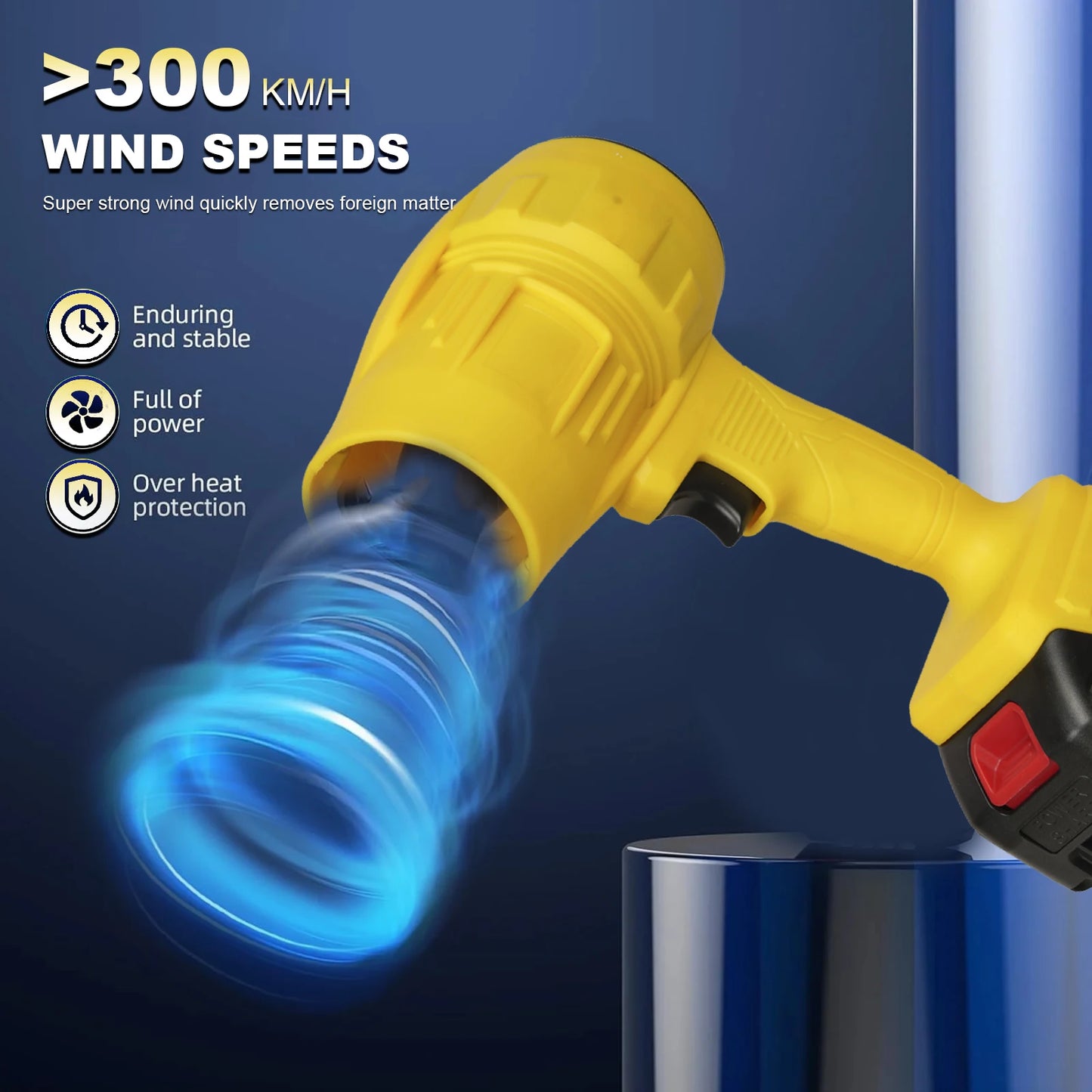 20V Cordless Electric Turbo Blower-5