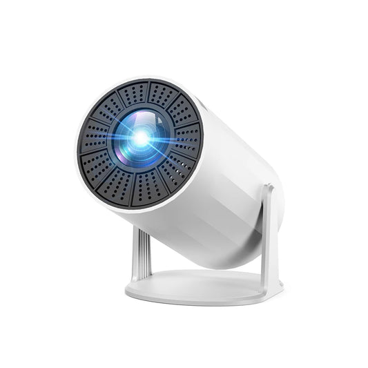 Mini Projector with WiFi and Bluetooth, 4K Support Outdoor Portable Movie Projector Built-in Android 11 system Auto Keystone Home Smart Projector for Phone/TV Stick/Laptop-1