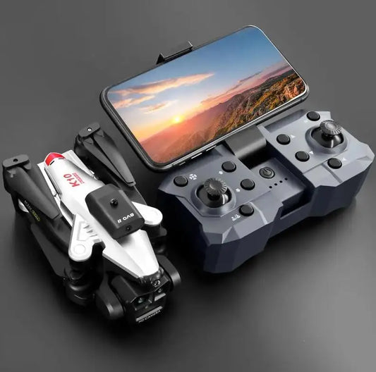 K10 Max Drone with Three 4K HD Camera Four Way Obstacle Avoidance Optical Flow Positioning RC Helicopter Dron Toys Children Gift-1