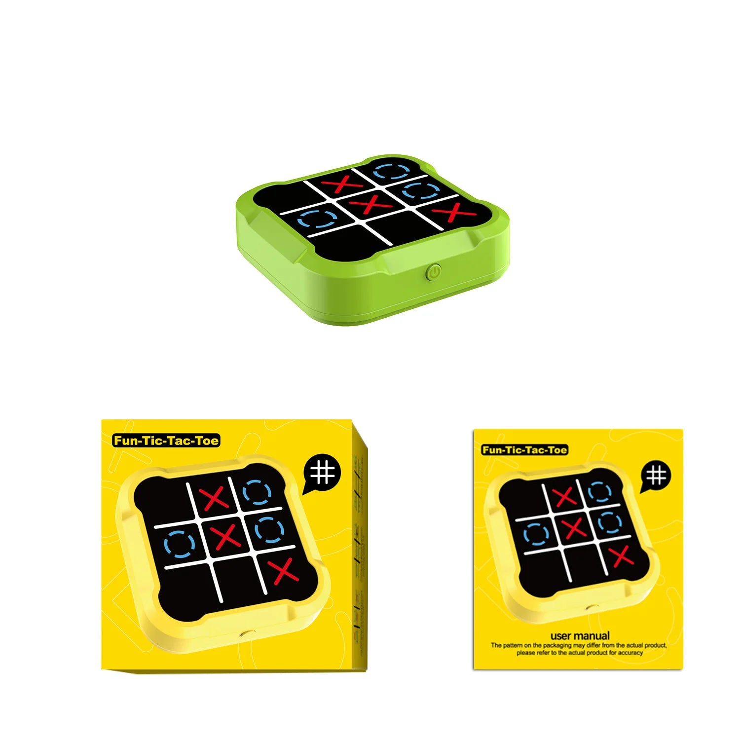  Electronic Tic-Tac-Toe Game Portable Family Fun -6
