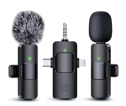 3 in 1 Microphone for Multi Device Recording-0