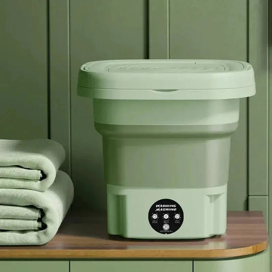Mini Folding Washing Machine (Multifunctional Suitable for Apartments, Dormitories, Hotels)-0