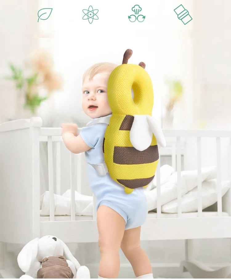 Cute Animal Anti-fall Safety Backpack Pillow -5