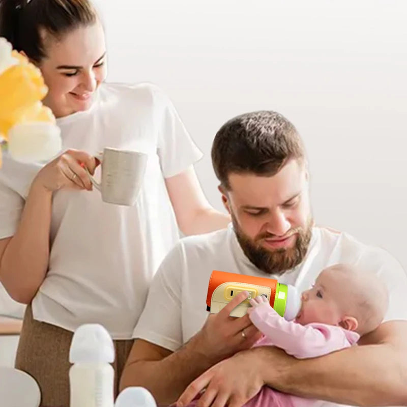 Portable Bottle  Warmer USB Charge Milk Heat Keeper Baby Bottle Keep Warmer Eco-Friendly Material Efficient Heating-2