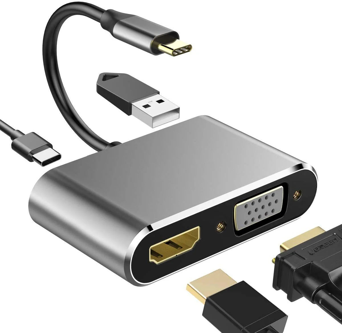  USB-C Hub Docking Station Adapter for Laptop (11/10/8/7/6/5/4/3 in 1)-12