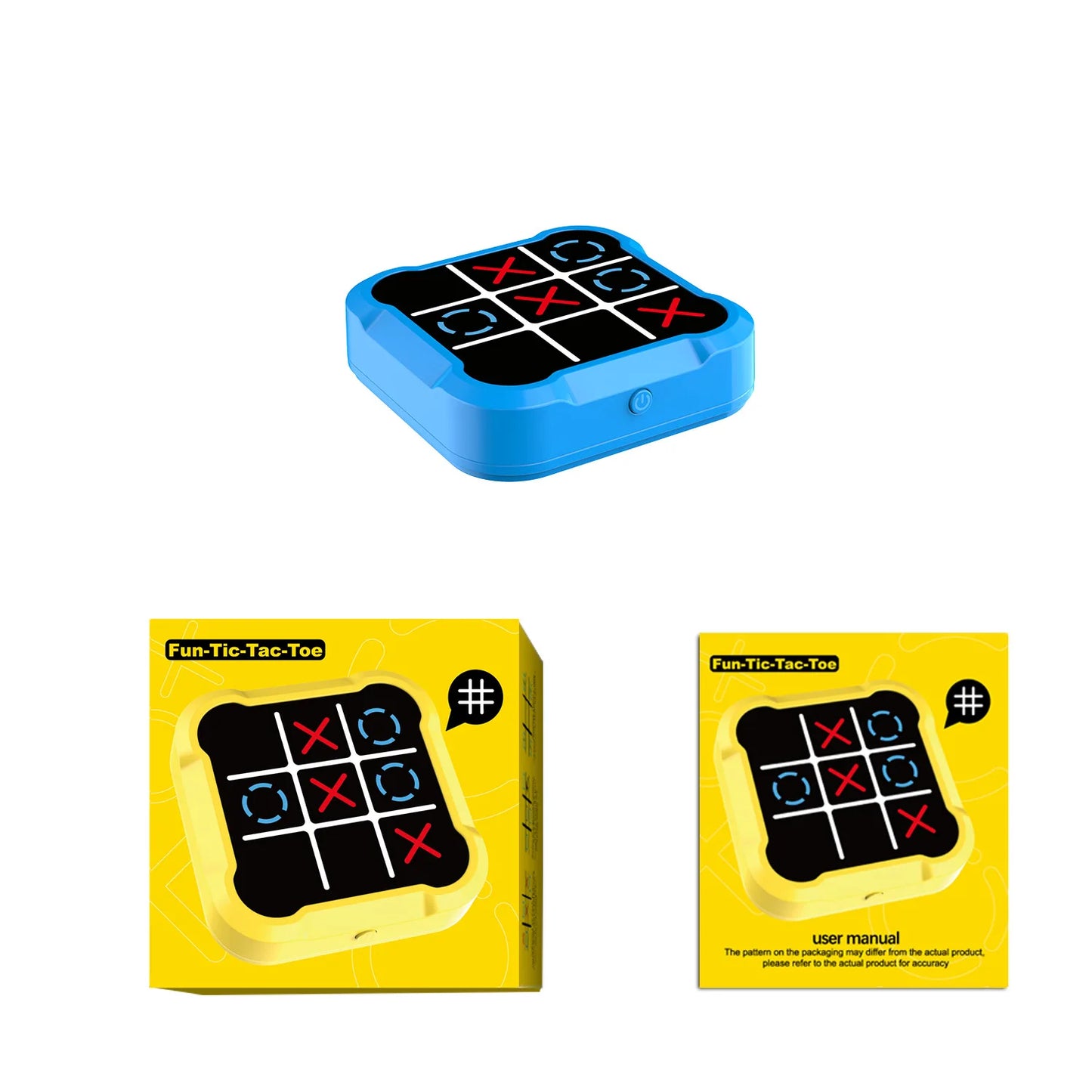  Electronic Tic-Tac-Toe Game Portable Family Fun -8