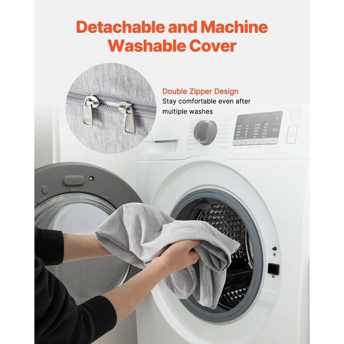 Soft & Breathable L-Shaped Maternity Pillow for Pregnant Women Pregnancy Support-4