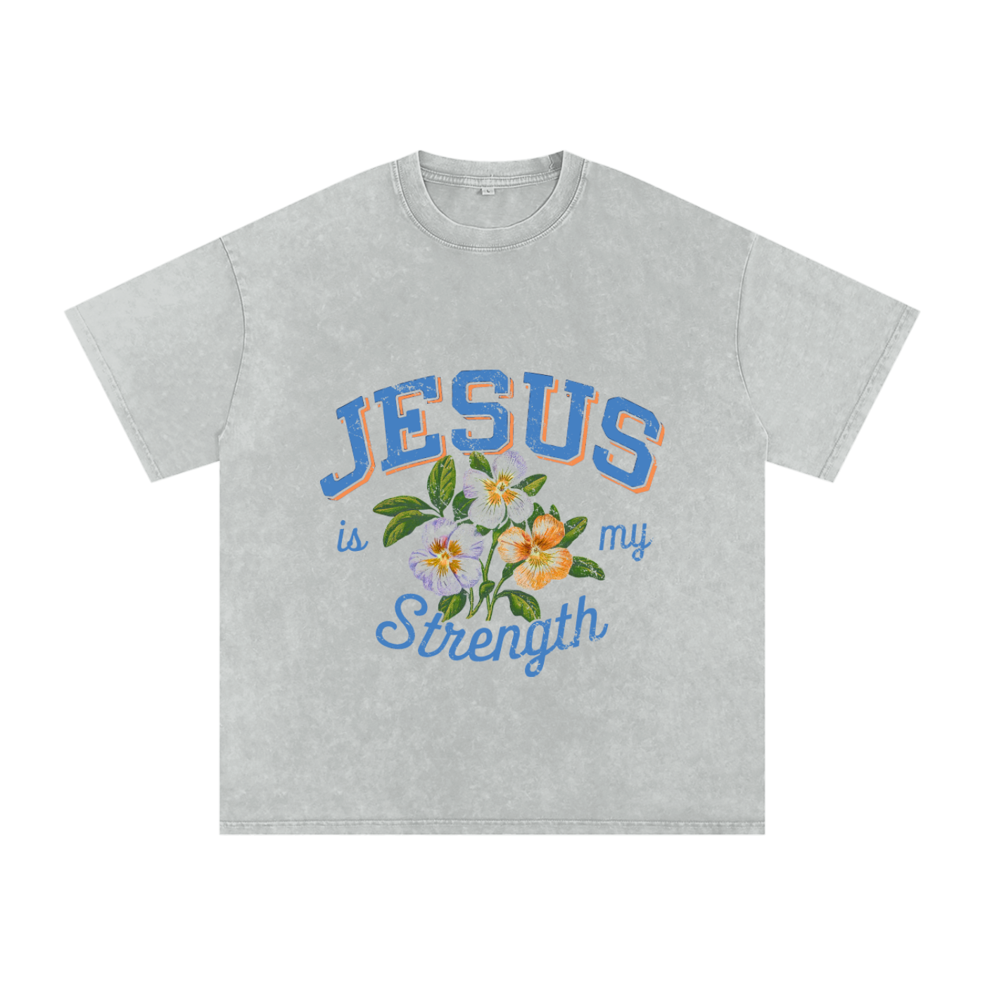Jesus is My Strength T-shirt (Color)